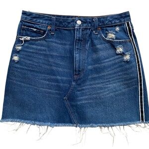 Abercrombie & Fitch Zoe Natural Rise Vintage A-Line Denim Skirt Size 30/10